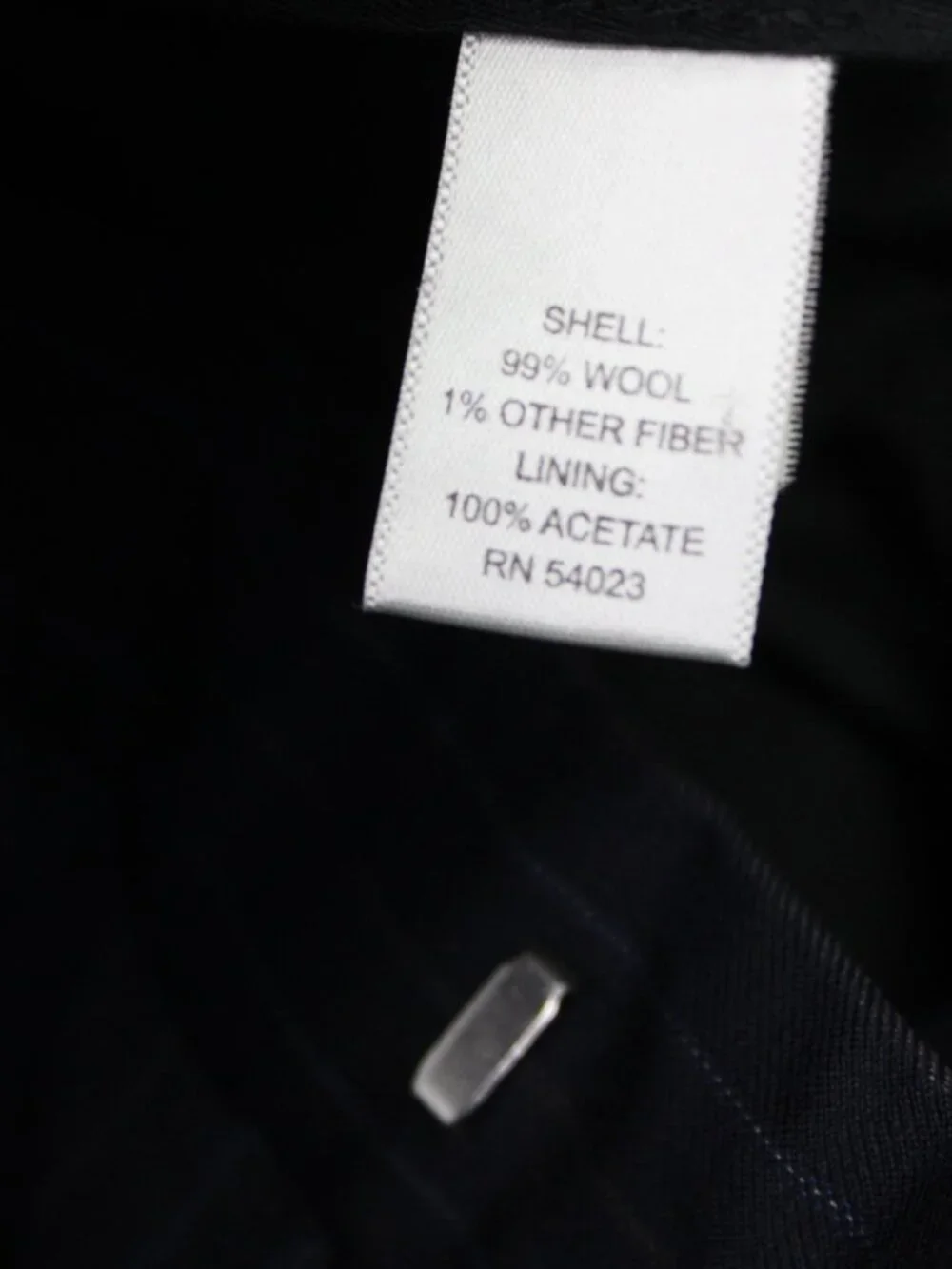 Banana Republic Pants Mens 30x32 Blue Pinstripe Modern Fit Wool Flat Front Lined